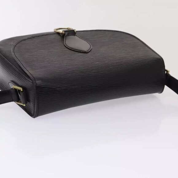 LOUIS VUITTON Epi Saint Cloud GM Shoulder Bag Black Noir M52192 LV Auth yk13931 - Picture 7 of 16